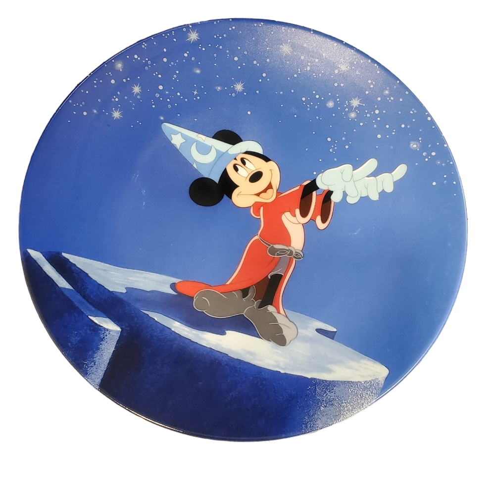 Walt Disney Fantasia Plate "The Apprentice's Dream" Vintage Ltd Edition